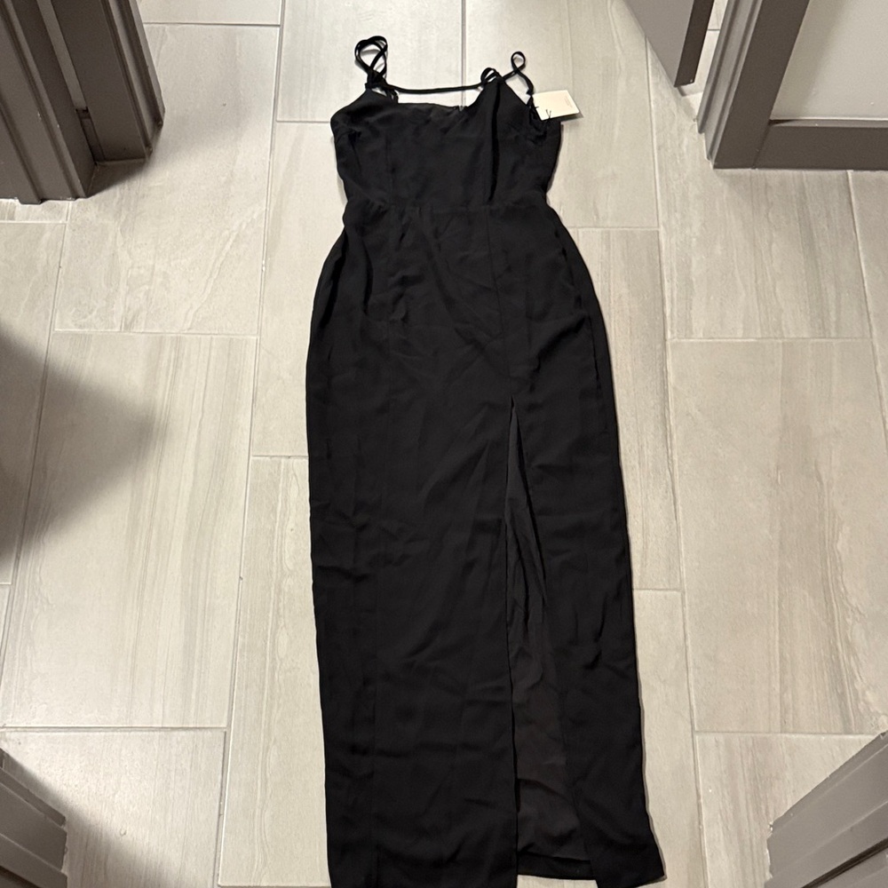 Superdown Black Maxi Dress